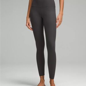 Lululemon high rise Charcoal Leggings